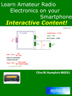 cover image of Learn Amateur Radio Electronics on Your Smartphone